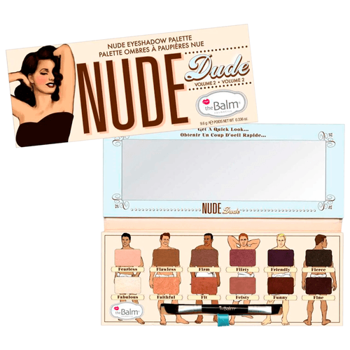 The Balm Nude Dude Volume 2 - Paleta de Sombras 9,6g