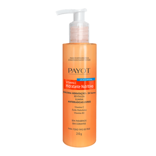 Payot Vitamina C Nutritivo - Loção Hidratante Corporal 210ml