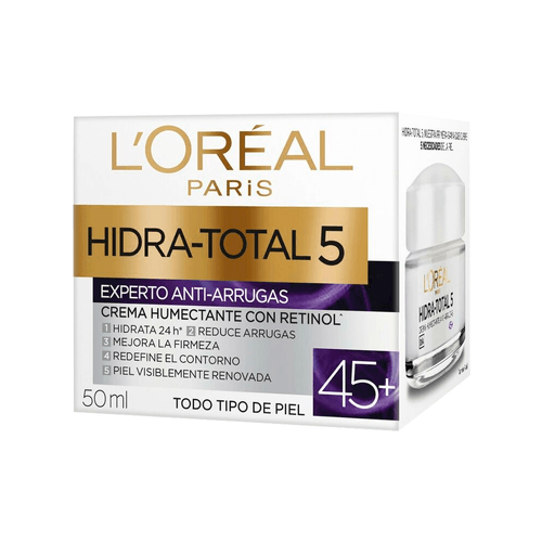 LOREAL HIDRA TOTAL 5 EXPERTO ANTI RUGAS + 35