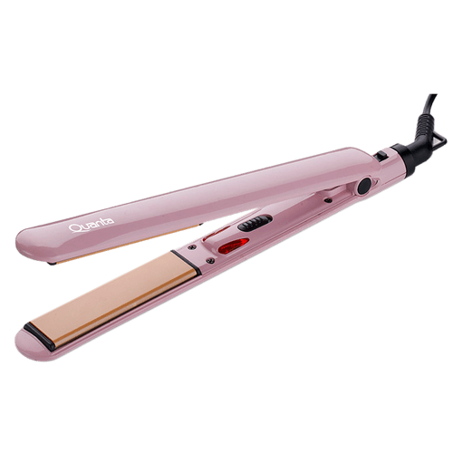 QUANTA PRANCHA DE CABELOS SLIM ROSA BIVOLT CS1100