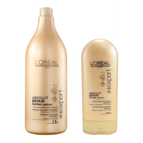 LOREAL KIT ABSOLUT REPAIR CORTEX LIPIDIUM SH 1,5LT + COND 150ML