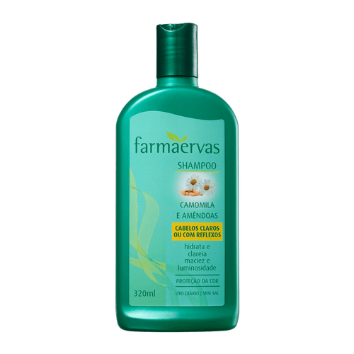 Farmaervas Camomila e Amêndoas - Shampoo 320ml