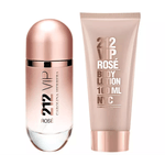 Carolina-Herrera-Kit-212-VIP-Rose-Feminino---Eau-de-Parfum-80ml---Locao-Corporal-100ml