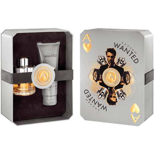 Azzaro Kit Azzaro Wanted Eau de Toilette 50ml - Hidrat Facial 100ml