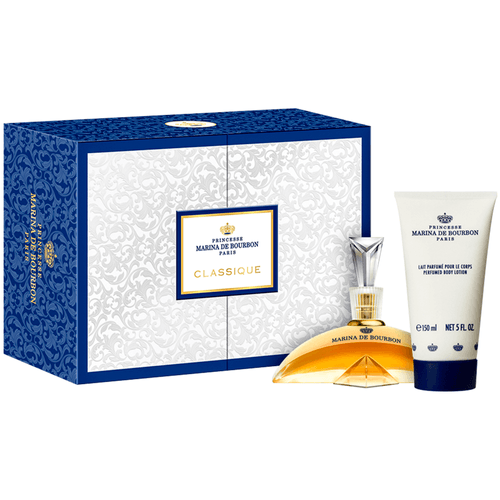 MARINA DE BOURBON KIT BOX MARINA DE BOURBON CLASSIQUE EDP 100ML + LOTION 150ML