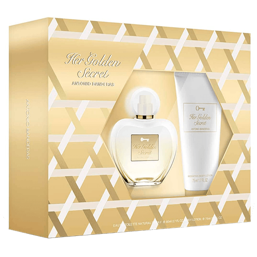 Antonio Bamderas Kit Her Golden Secret Feminino -  Eau de Toilette 80ml + Loção Hidratante 75ml