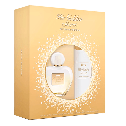 Antonio Banderas Kit Her Golden Secret Feminino - Eau de Toilette 80ml + Desodorante 150ml