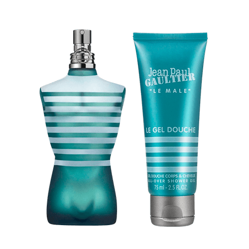 Jean Paul Gaultier Kit Le Male Eau de Toilette 75ml + Gel de Banho 75ml