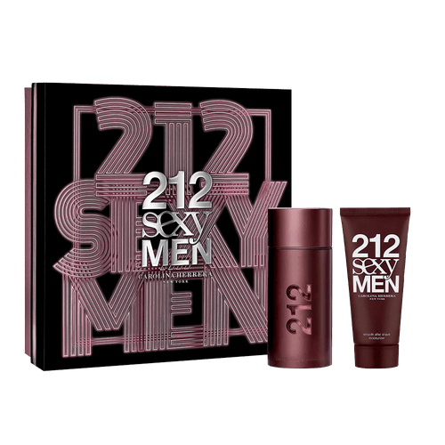 Carolina Herrera Kit Masculino 212 Sexy Men Eau de Toilette 100ml + Pós-Barba 100ml