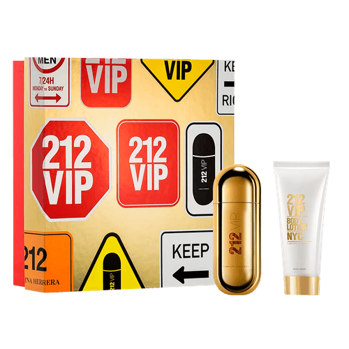 Carolina Herrera Kit 212 Vip Eau De Parfum 50ml + Loção Corporal 75ml