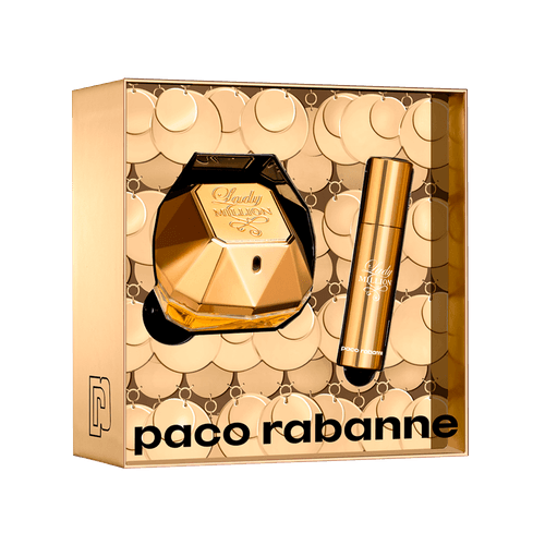 Paco Rabanne Kit Lady Million Eau de Parfum - Perfume Feminino 50ml +Travel Spray 10ml