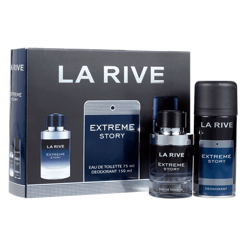 Kit La Rive Extreme Story Masculino - Eau de Toilette 75ml + Desodorante 150ml