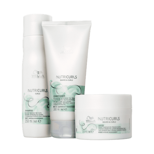 Wella Kit Professionals Nutricurls Trio (3 Produtos)