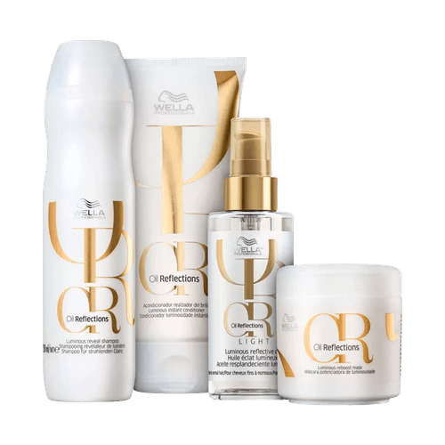 Wella Kit Professionals Oil Reflections Light (4 Produtos)