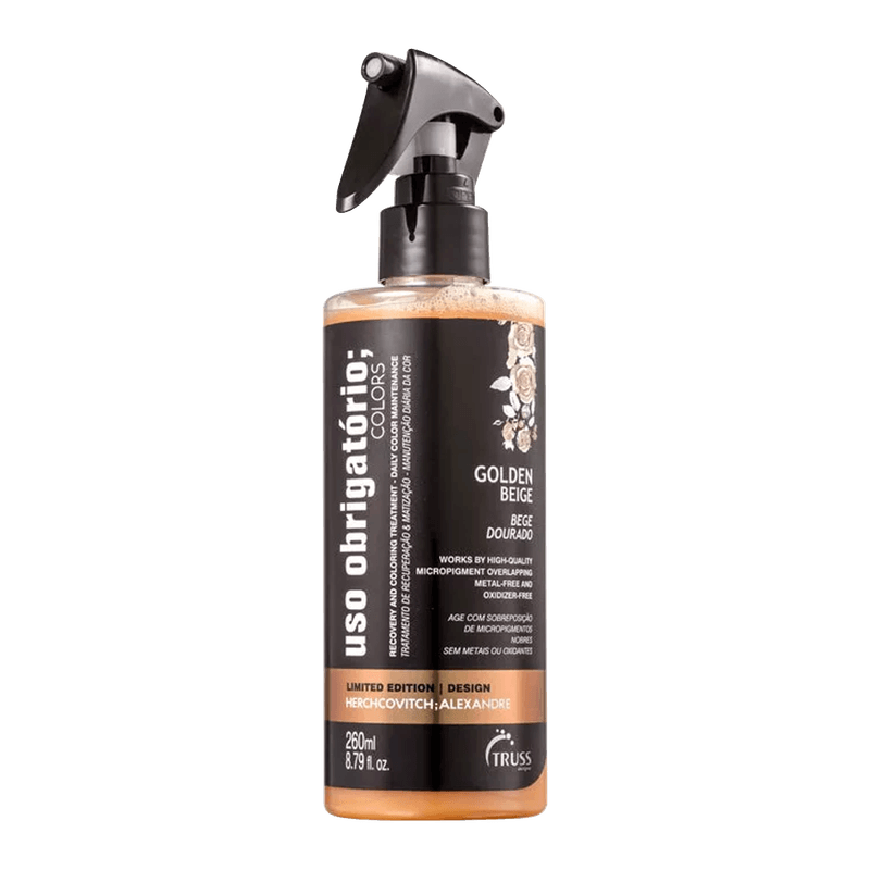 Truss-Alexandre-Herchcovitch-Uso-Obrigatorio-Golden-Beige---Tratamento-Reconstrutor-260ml