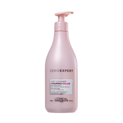 LOréal Professionnel Serie Expert Vitamino Color Soft Cleanser Resveratrol - Shampoo sem Sulfato 500ml