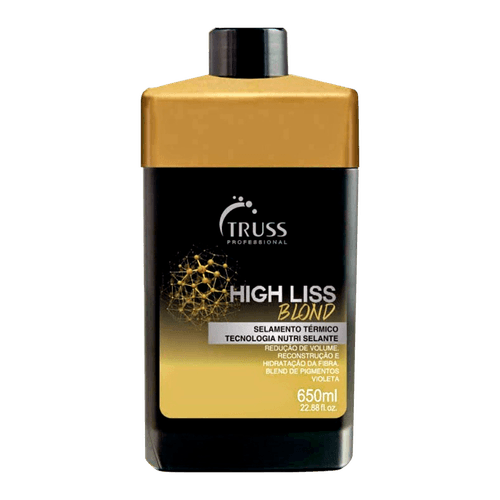 Truss High Liss Blond - Selagem Térmica 650ml