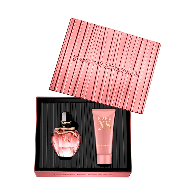 Paco-Rabanne-Conjunto-Pure-XS-For-Her-Feminino---Eau-de-Parfum-80ml---Locao-Corporal-100ml