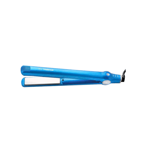 MQ Professional Titanium Slim Azul - Prancha de Cabelo Bivolt