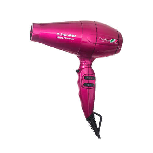 Babyliss Pro Porto Fino 6600 Hot Pink 2000W 220V - Secador de Cabelo