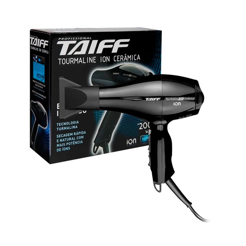 Taiff-Tourmaline-Ion-Ceramica-2000W-127V---Secador-de-Cabelo