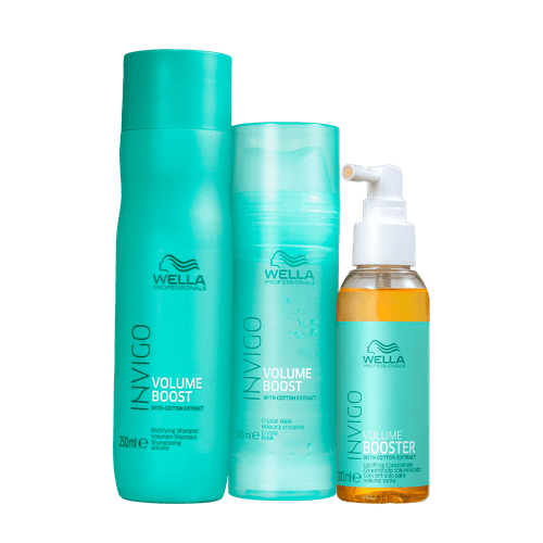 Wella Kit Professionals Invigo Volume Boost Trio (3 Produtos)