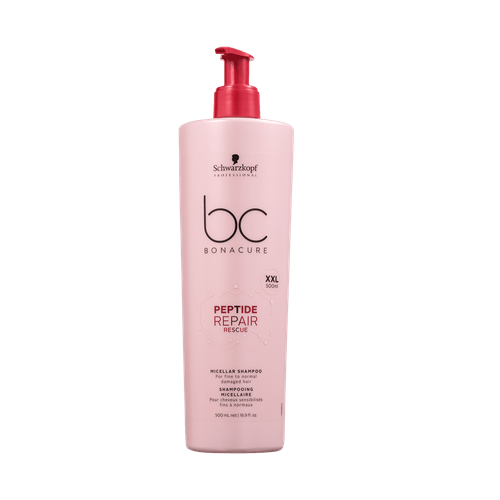 Schwarzkopf Professional BC Bonacure Repair Peptide Rescue Micellar - Shampoo 500ml