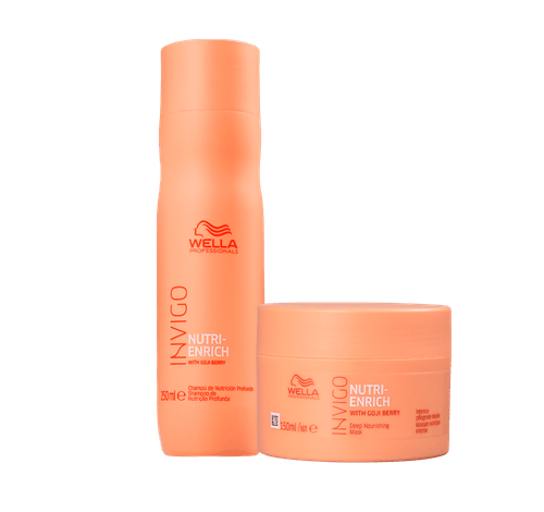 Wella Kit Professionals Invigo Nutri-Enrich  Shampoo 250ml + Máscara de Nutrição 150ml