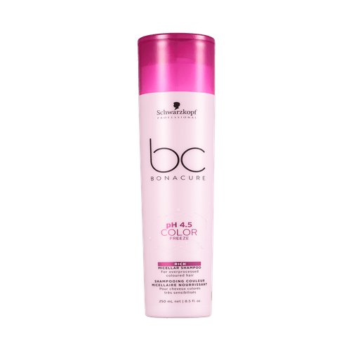 Schwarzkopf Professional BC Color Freeze Ph 4,5 Rich Micellar - Shampoo 250ml