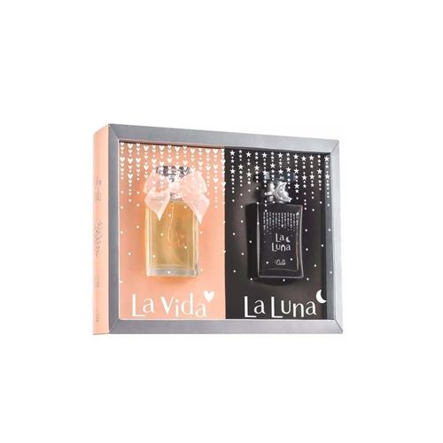 Ciclo Cosméticos Kit Feminino Colônia La Vida 50ml + Colônia La Luna 50ml