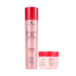 Kit-Schwarzkopf-Professional-BC-Bonacure-Peptide-Repair-Rescue---Shampoo-250ml---Mascara-Capilar-200ml