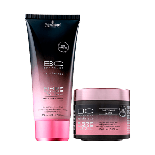 Schwarzkopf Professional Kit BC Bonacure Fibre Force Fortifying Masc 150ml + Shampoo 250ml