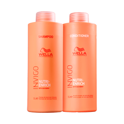 Wella Kit Professionals Invigo Nutri-Enrich Salon Duo (2 Produtos)