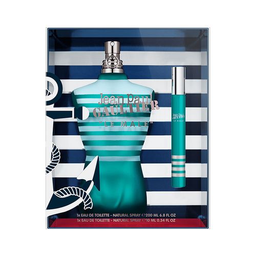 Jean Paul Gaultier Kit Le Male Eau De Toilette 200ml + Travel Size 10ml