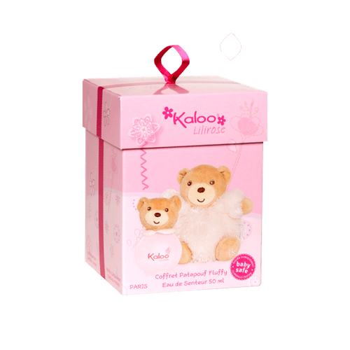 Kit Kaloo Lilirose Fluffy - Perfume Infantil  Eau de Cologne 50ml + Mini Pelúcia