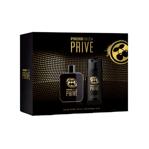 Pacha Ibiza Kit Privé Masculino - Eau De Toilette 100ml + Gel Shower 75ml