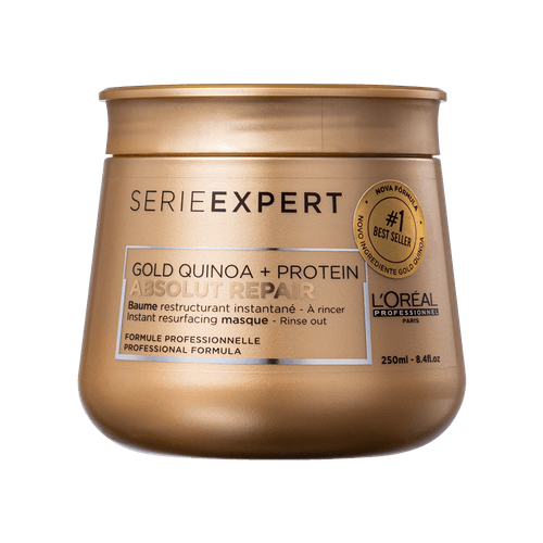 LOréal Professionnel Absolut Repair Gold Quinoa + Protein - Máscara Capilar 250ml