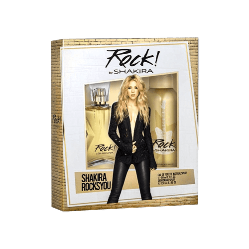 Shakira Kit Rock By Shakira Eau de Toilette 80ml + Desodorante 150ml