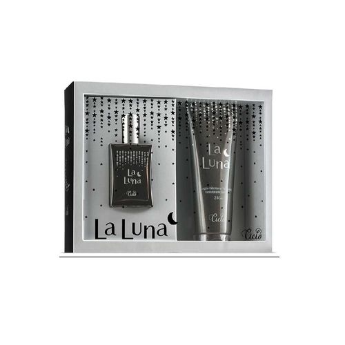 Ciclo Cosméticos Kit Estojo La Luna Feminino - Deo Colônia 50ml + Loção Hidratante 240ml