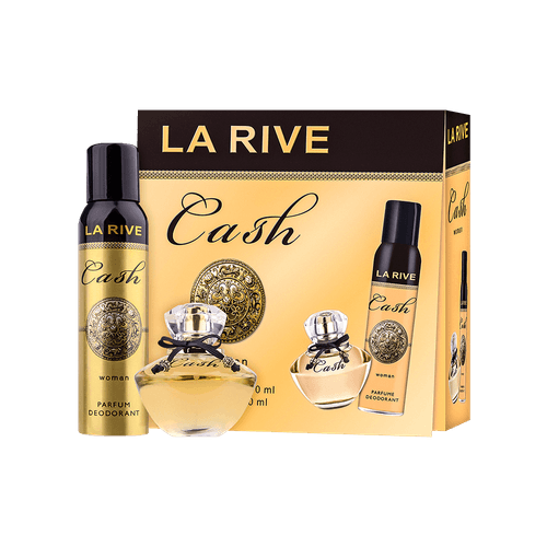 Kit La Rive Cash Woman - Eau de Parfum 90ml + Desodorante 150ml