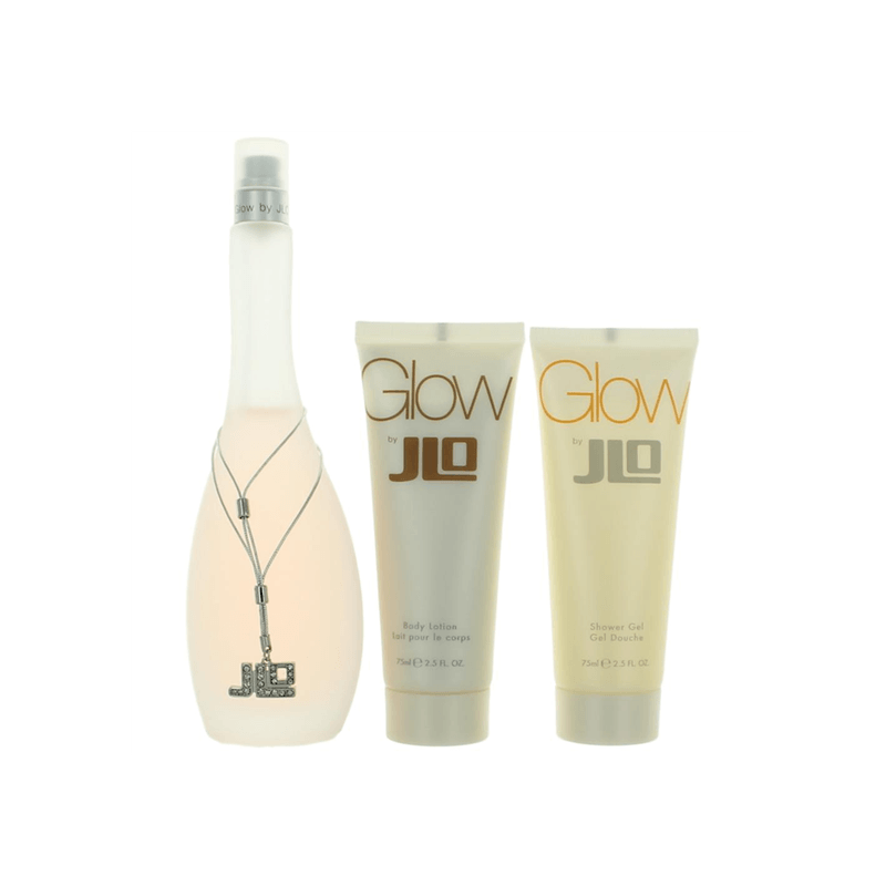 Jlo-Jennifer-Lopez-Glow-Kit-Eau-De-Toilette-100ml---Shower-gel-75ml---Body-75ml