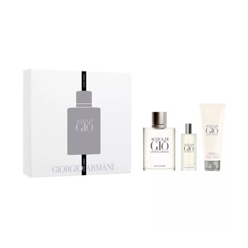 Giorgio Armani Kit Acqua Di Giò - Eau de Toilette 100ml + 15ml + Gel de Banho 75 ml