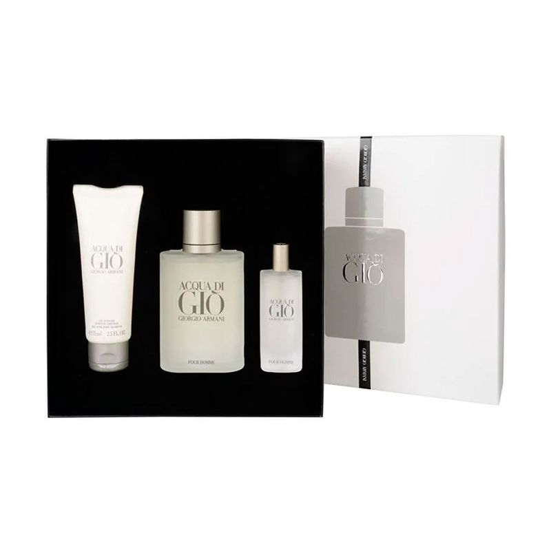 Giorgio-Armani-Kit-Acqua-Di-Gio---Eau-de-Toilette-100ml---15ml---Gel-de-Banho-75-ml