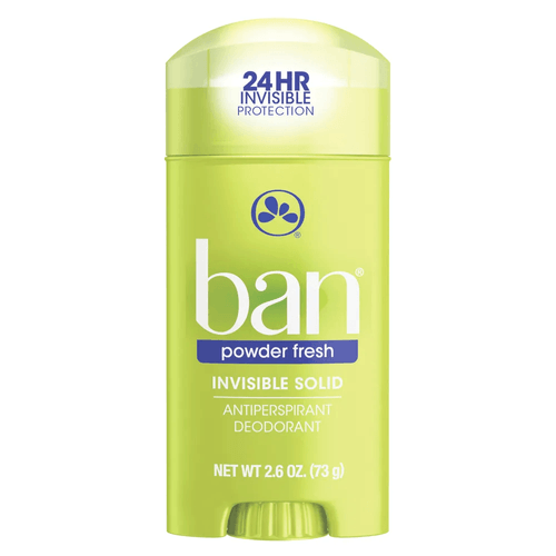 Ban Deo Solid Invisivel Powder Fresh Azul - Desodorante 73g