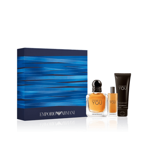 Giorgio Armani Kit Stronger With You Eau De Parfum 50ml + Loção Corporal 75ml + Eau De Parfum 15ml