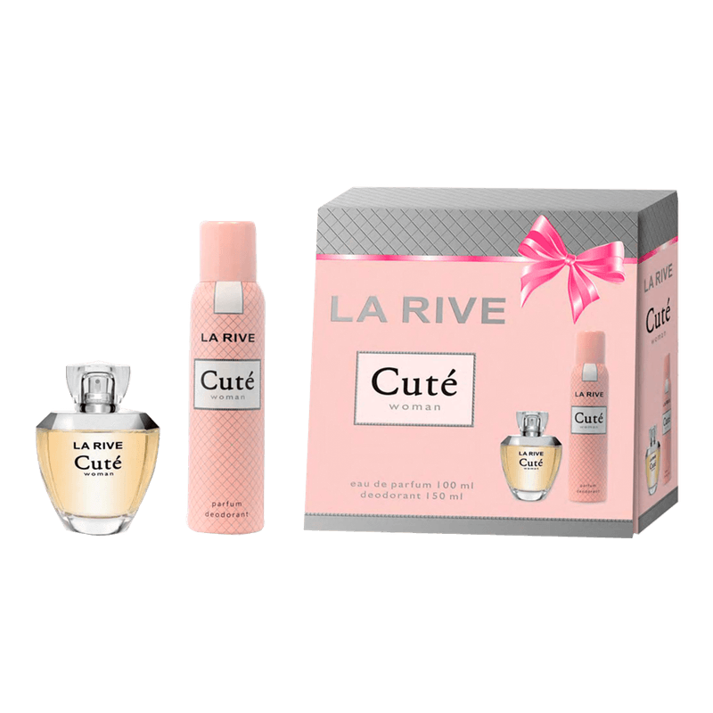 La-Rive-Kit-Cute-100ml---Desodorante-150ml