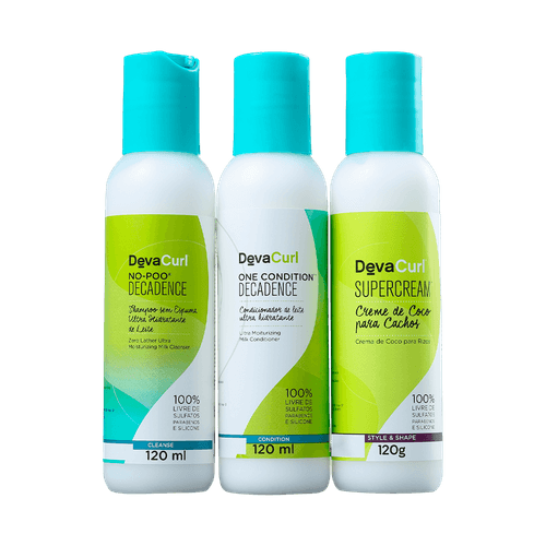 Deva Curl Kit Super Curly Mini Transformação