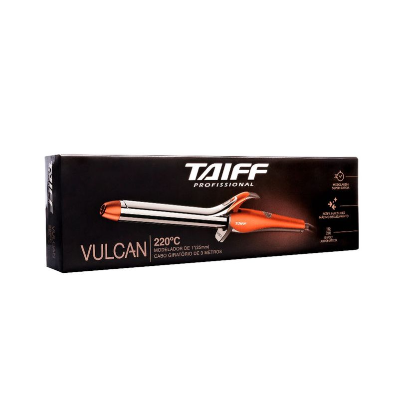 Taiff-Vulcan-25mm-Bivolt---Modelador-de-Cachos