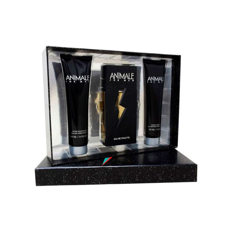 Animale-Kit-For-Men-Eau-de-Toilette-100ml---Pos-Barba-100ml---Gel-de-Banho-100ml