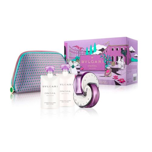 Bvlgari Kit Omnia Amethyste Eau de Toilette 65ml + Body Lotion 2x75ml + Nécessaire